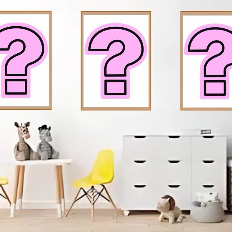 CUSTOM SET OF 3 BEDROOM PRINTS