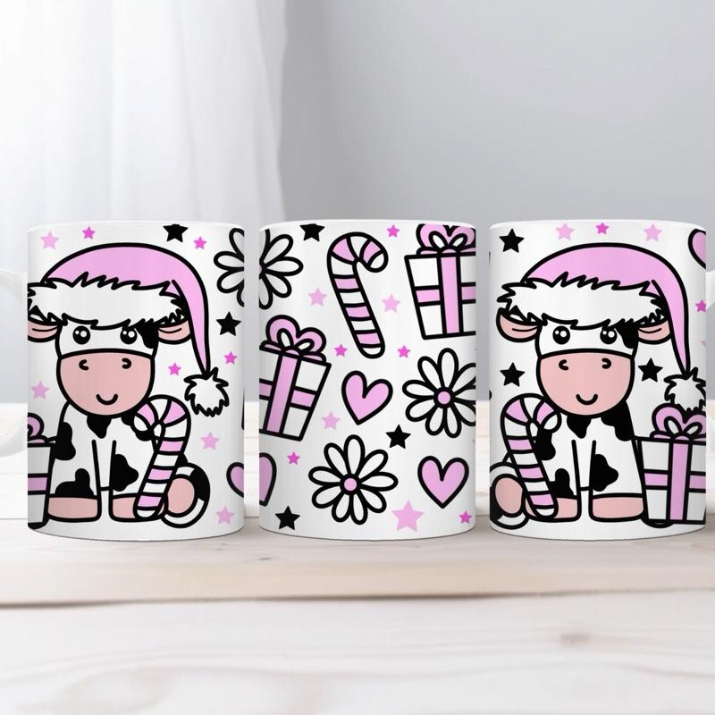 Xmas Cow 11oz Mug