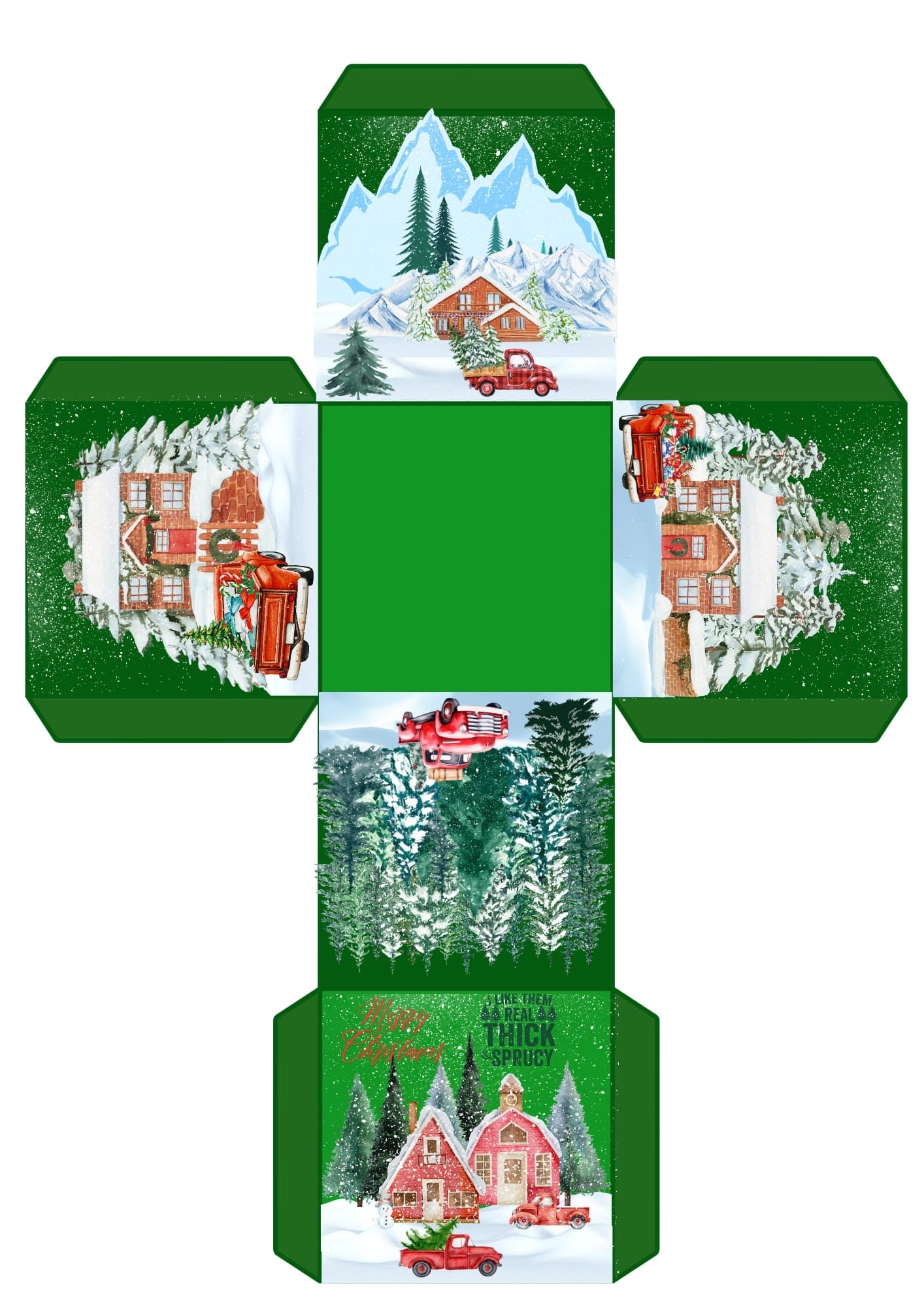 Christmas movie night large sweet box