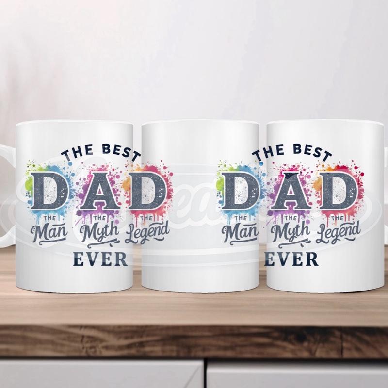 The Best Dad Ever 11oz Mug - Perfect Gift for Fathers Day