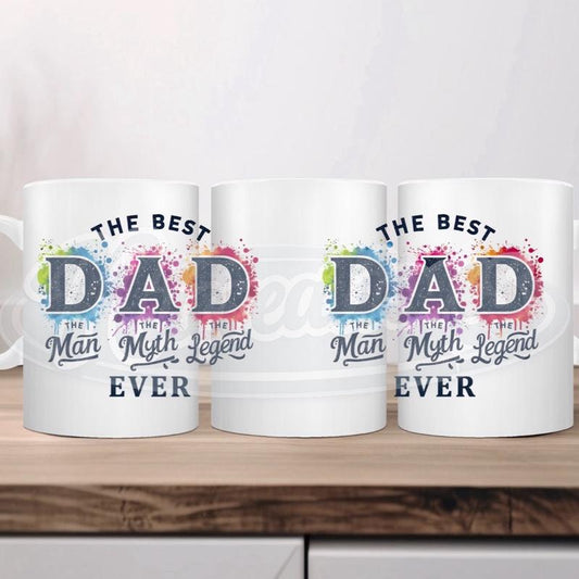 The Best Dad Ever 11oz Mug - Perfect Gift for Fathers Day