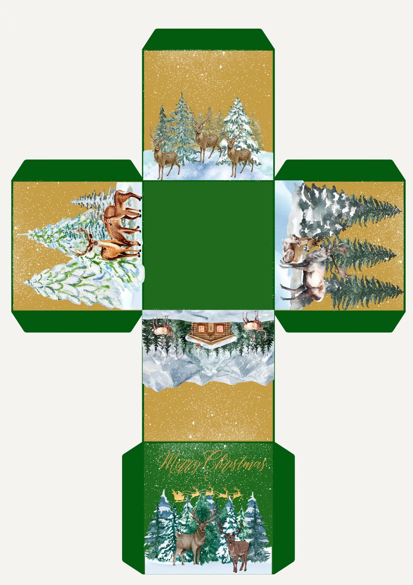 Christmas movie night large sweet box