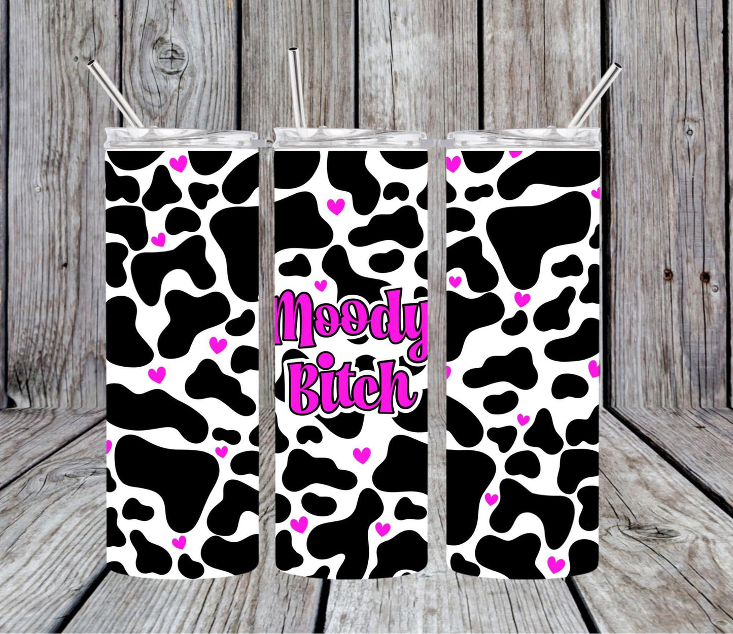 Moody Bitch 20oz tumbler