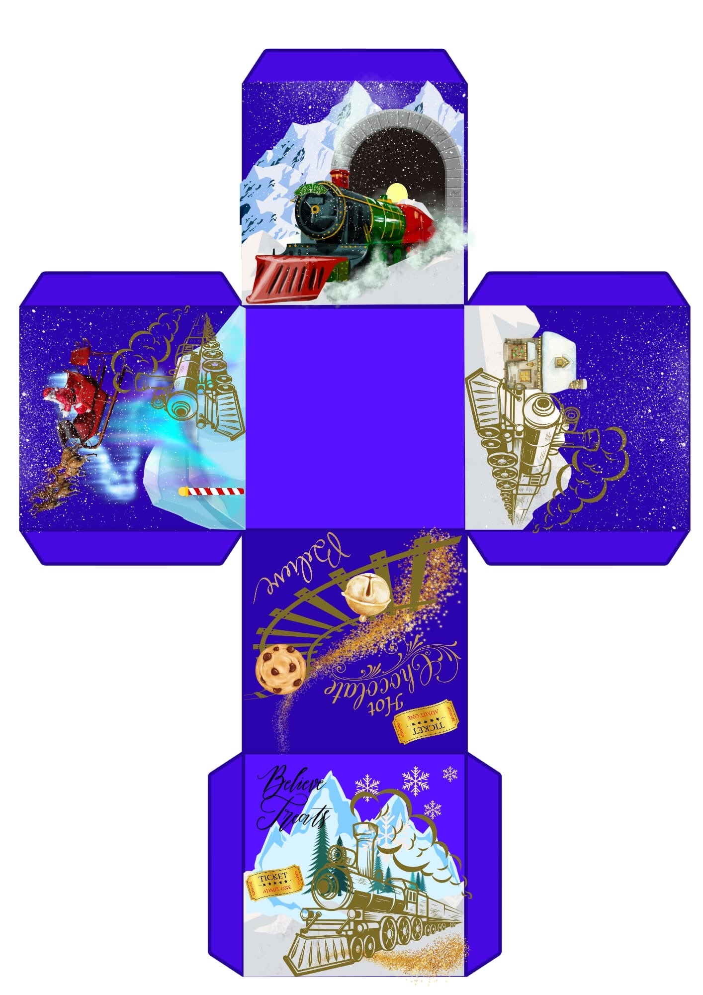 Christmas movie night large sweet box