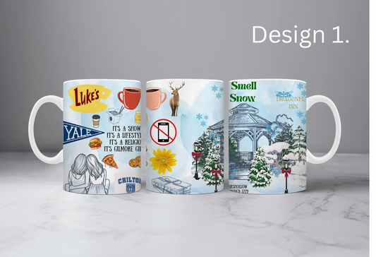 Girlmore Girls design mugs