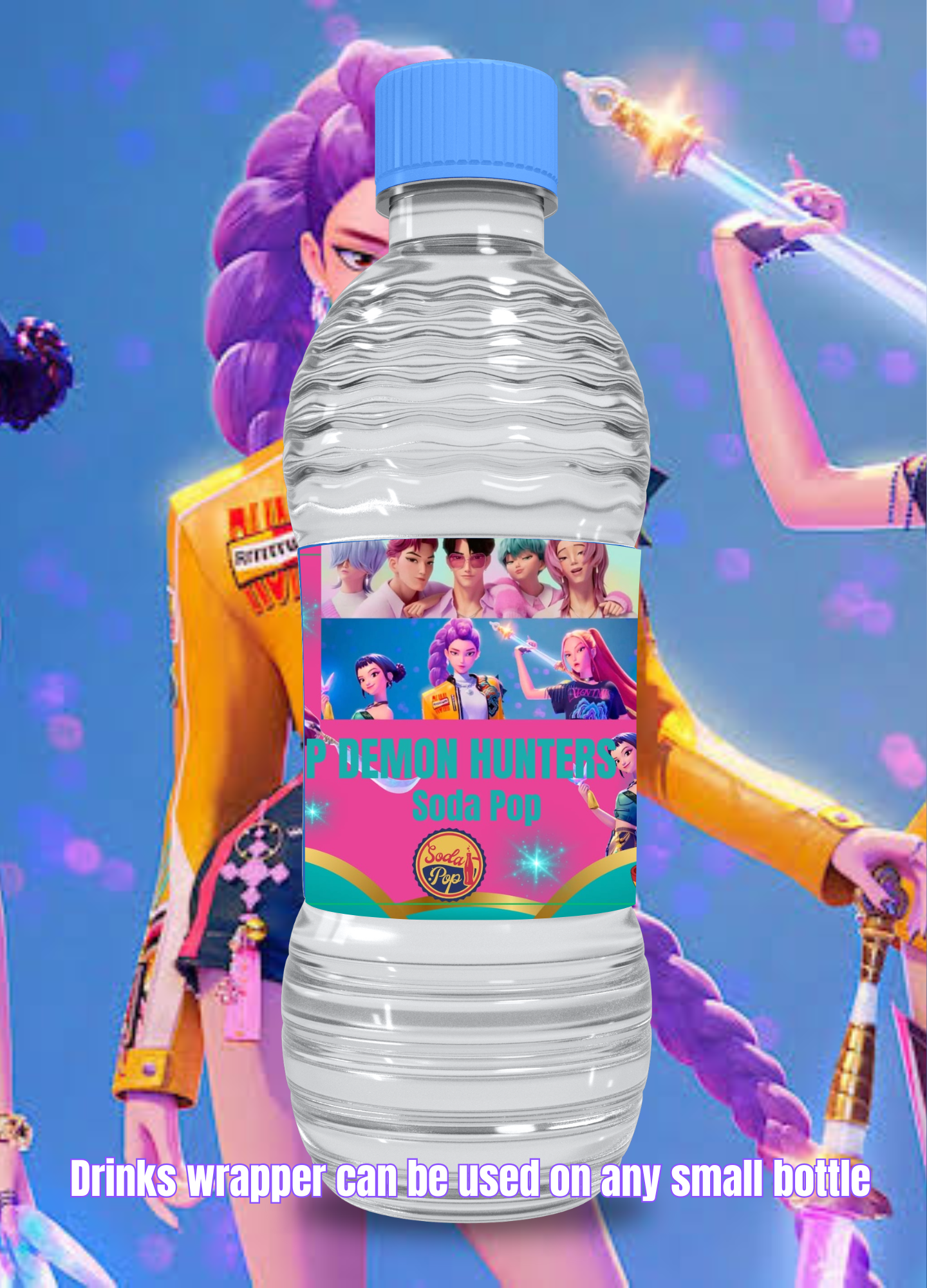 Kpop drinks wrapper
