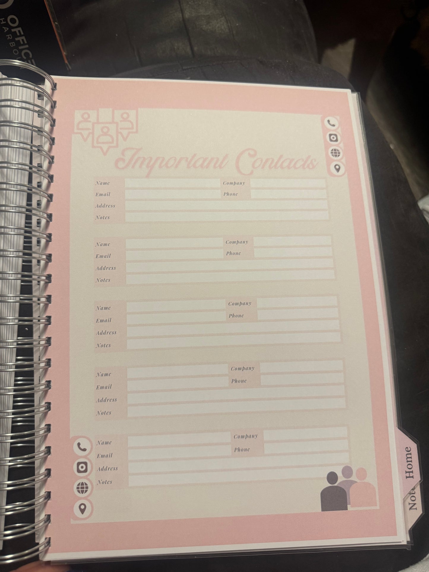 Yearly Planner