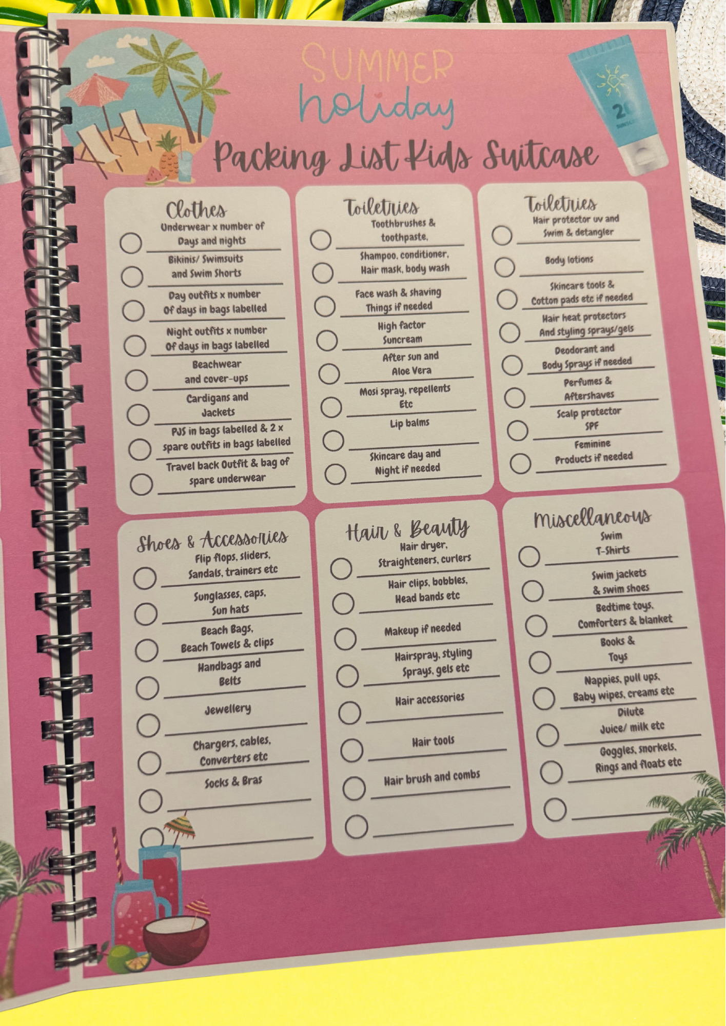 Summer Planner
