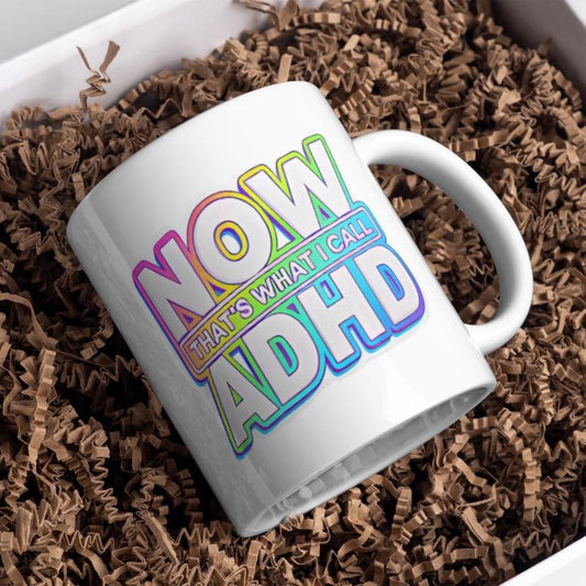Now that’s what I call ADHD funny mug
