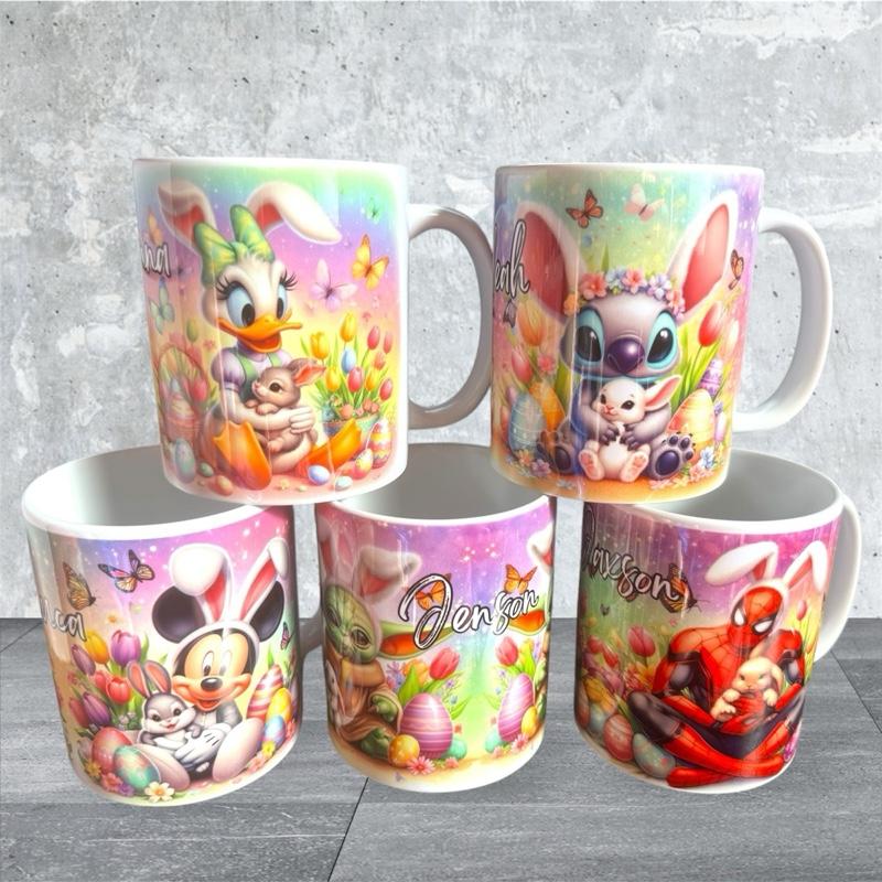Easter Character Mugs