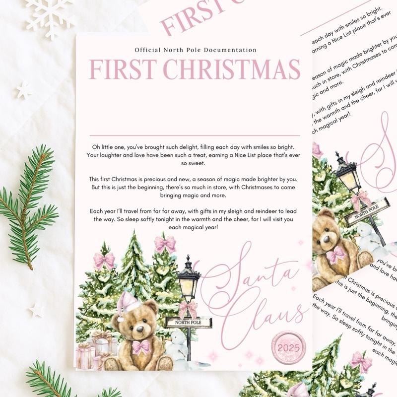 First Christmas Certificates