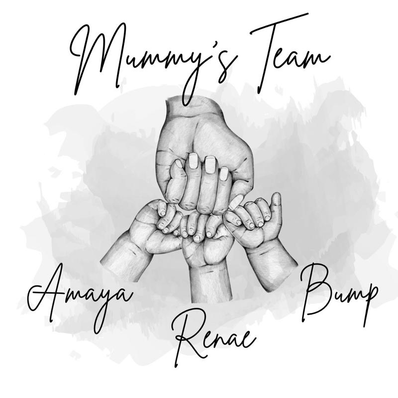 Mother’s Day fist bump print