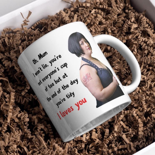 Nessa I loves you mug perfect for mum dad funny sectet santa