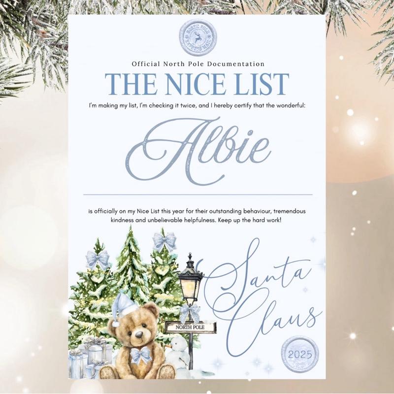 BEAUTIFUL NICE LIST PRINTS