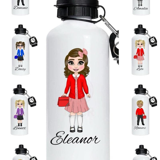 Personalised Kids Water Bottles Designed to Look Like Your Child!