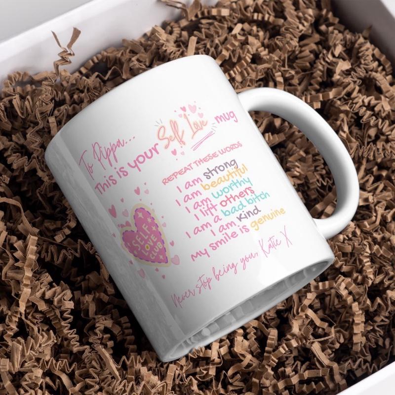 Personalised Self Love Mug