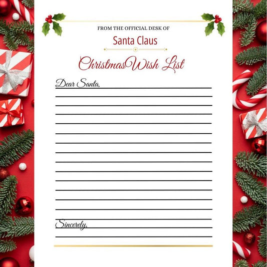 Santa's wish list